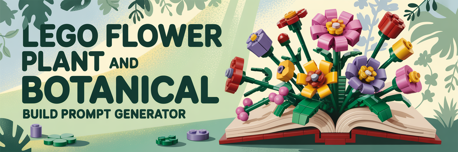 Leggo realistics botanicals banner